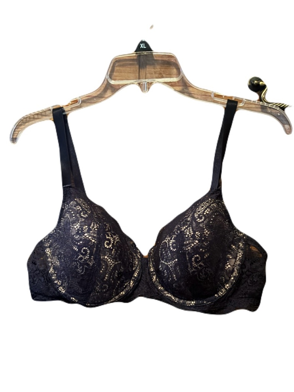 Third Love | Black 24/7 Balconette Lace Underwire Bra - Women Intimates | 40B